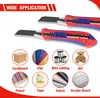 WORKPRO 5 Stück Cuttermesser Set 18mm mit 20 Ersatzklingen Produktbild-Vorschau 3