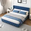 okwish Polsterbett Doppelbett 160×200cm mit Lattenrost und Produktbild-Vorschau 1