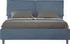 ITYHOME - Gepolstertes Bett mit Lattenrost 160x190 mit Produktbild-Vorschau 1