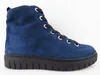 Semler Sina-Stf. Damenschuhe Schnürstiefel Blau Freizeit Produktbild-Vorschau 5