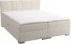Boxspringbett QUADRAT 120x200 cm, mit Topper Bonellmatratze Produktbild-Vorschau 2