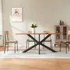 Piètement de table « Svallersun » en acier profil ovale 140 Voir les images du produit 4