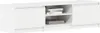 Mobile TV bianco lucido 140x40x35,5 cm Materiale a base di Anteprima dell’immagine prodotto 4