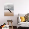 ARTland Poster Stille Küste Buhnenreihe am Ostseestrand Produktbild-Vorschau 5