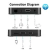 A connection diagram for a smart TV box, showing ports and cables. Anteprima dell’immagine prodotto