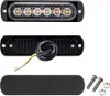 A set of LED strobe lights with mounting hardware. Náhľad obrázku produktu