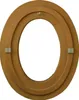 Oeil De Boeuf Bois Ovale H65 x L50 cm Côte Tableau Voir les images du produit 1