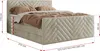 MKS MEBLE Boxspringbett 200x200 mit Bettkasten Matratze H4 Produktbild-Vorschau 7