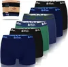 Lee Cooper Boxer da uomo in cotone verde navy 6 pezzi Anteprima dell’immagine prodotto 1