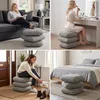 Dohome, sedacia podložka z boucle, otočná o 360°, moderný Náhľad obrázku produktu 9
