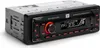 A black and silver car stereo with a digital display and various buttons. Produktbild-Vorschau