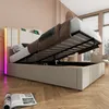 MODFU Boxspringbett Hydraulisches 140 x 200 cm mit Produktbild-Vorschau 5