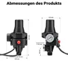 Tlakový spínač Wiltec SKD-3 230V 1-fázový do 10 barov, Náhľad obrázku produktu 7