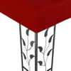 Padiglione 3x3 m rosso vino Anteprima dell’immagine prodotto 6