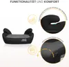 A product image showcasing a child's car seat booster with various feature callouts. Náhľad obrázku produktu