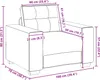 vidaXL Sofa Set 3 stk. Dunkelgrau Samt Produktbild-Vorschau 8