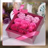 EDIBAZZAR | Künstliche Seifenrosen Blumen 9 Stück Geschenk Produktbild-Vorschau 8