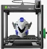 A 3D printer with a partially printed object on its build plate. Produktbild-Vorschau
