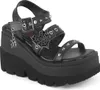 SHAKER-13 Damen Sandale von DemoniaCult, Schwarz  , EU 39, Produktbild-Vorschau 1