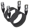 GeoHN.G XLR auf XLR Kabel 5M-2 Pack 3-Pin Mikrofonkabel Produktbild-Vorschau 1