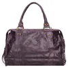 Elara Damen-Schultertasche aus echtem Wildleder Blau  Italy Produktbild-Vorschau 4