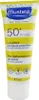 A tube of Mustela sun lotion with yellow and white stripes. Produktbild-Vorschau