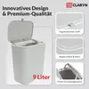 MBI CLARYN Hängender Mülleimer Küche 9L - Geruchsdichter Produktbild-Vorschau 2