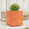 The Living Store Pflanzkübel Wachsbraun 60x60x72 cm Produktbild-Vorschau 4