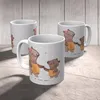 Mr. & Mrs. Panda Tasse Arbeitserzieherin Herz - Grau Produktbild-Vorschau 5