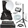 Camping SAT Koffer Schüssel mit HD RECEIVER , single LNB Produktbild-Vorschau 6