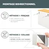 Distributeur de serviettes en papier eluno avec couvercle, Voir les images du produit 6