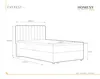 Boxspringbett 120x200 EVEREST, mit Topper, mit Bettkästen,  Produktbild-Vorschau 7