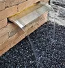 Wasserfall 60 cm langer Auslauf Edelstahl matt gebürstet Produktbild-Vorschau 1