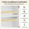 COSTWAY Wolnostojąca szafka pod WC, półka łazienkowa, Podgląd zdjęcia produktu 7