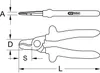 KS TOOLS Kabelschneider 117.1287 Werkzeugstahl 240g Produktbild-Vorschau 2