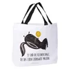Mr. & Mrs. Panda Tote Bag Stinktier Ball - Weiß - Geschenk, Produktbild-Vorschau 2