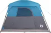 vidaXL Campingzelt 4 Personen Blau Wasserdicht Produktbild-Vorschau 4