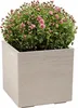Lamela Blumentopf | Karo | 40cm | Milchkaffee Holz Produktbild-Vorschau 13
