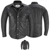 Lederhemd Herren Motorradhemd Lederjacke, Größe:52/L, Produktbild-Vorschau 1