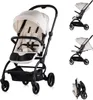 A product image collage showing a stroller from different angles and folded. Náhľad obrázku produktu