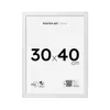 Ramka na zdjęcia i plakaty 30x40 cm, biała, MDF – Poster Podgląd zdjęcia produktu 1