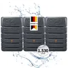 4rain SLIM STONE DECOR wandtank SET 1530 L graphite grey, 3 Productafbeelding-voorbeeld 1