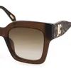 Just Cavalli SJC019 0AAK MARRONE TRASPARENTE LUCIDO Produktbild-Vorschau 2