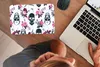 MuchoWow® Mauspad Mousepad Teens - Totenkopf - Rose - Produktbild-Vorschau 4