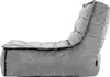 icon Sitzsack-Liege Bean Bag Dolce, Grau, Samt, XXL Produktbild-Vorschau 5