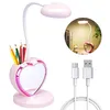 LED-Schreibtischlampe,3-stufige süße rosa Lampe mit Produktbild-Vorschau 1