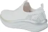 A side view of a white Skechers sneaker. Podgląd zdjęcia produktu