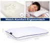 Alkamto Kinder Orthopädisches Memory Foam Kissen 50x32x6 cm Produktbild-Vorschau 2