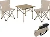 Campingset HWC-N50, Tisch 2x Stuhl Klappstuhl Anglerstuhl Produktbild-Vorschau 1