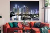MuchoWow® Poster Dubai Marina in Nacht gehüllt 180x120 cm - Produktbild-Vorschau 2